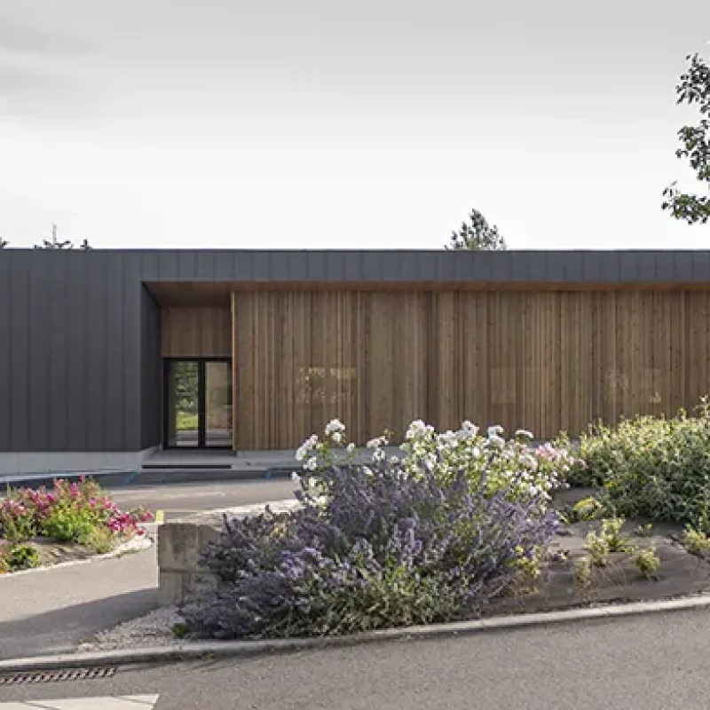 Bâtiment professionnel bois sur mesure à Bozouls en Aveyron, Cantal et Lot